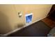 A cat door is inset into a beige paneled wall, perfect for feline friends at 120 N Val Vista Dr # 151, Mesa, AZ 85213
