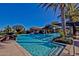 Gorgeous pool with a sun-soaked deck, perfect for relaxation and enjoying the community amenities at 1260 E Sweet Citrus Dr, Queen Creek, AZ 85140