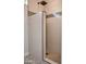 Modern bathroom with a bright, tiled walk-in shower at 12934 W Chapala Dr, Sun City West, AZ 85375