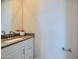 Bathroom featuring undermount sink, grey countertops and modern hardware at 16381 W Weeping Willow Rd, Surprise, AZ 85387