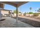 Outdoor patio and desert landscaping provide a relaxing outdoor space at 17019 E Calaveras Ave, Fountain Hills, AZ 85268