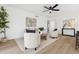 Inviting living room with plush seating, wood floors, and contemporary decor at 17019 E Calaveras Ave, Fountain Hills, AZ 85268