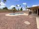 Lush backyard with a sparkling swimming pool, creating an ideal space for outdoor entertaining at 1913 N Verano Way, Chandler, AZ 85224