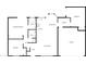 Detailed floor plan showcasing the layout of the home with the primary bedroom, kitchen, living room, and garage at 1913 N Verano Way, Chandler, AZ 85224