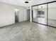 Spacious main bedroom with a large mirror closet and access to the bathroom at 1913 N Verano Way, Chandler, AZ 85224