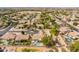 A picturesque neighborhood is captured from above, showcasing the tranquil and serene living environment at 19537 E Thornton Rd, Queen Creek, AZ 85142