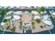 Charming aerial view of a well-maintained manufactured home in a desirable community at 200 E Ivanhoe St, Chandler, AZ 85225