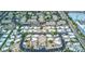 Expansive aerial view showcasing the mobile home community and surrounding area at 200 E Ivanhoe St, Chandler, AZ 85225