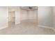 Spacious bedroom with a ceiling fan, closet, and tile flooring at 25450 W Pueblo Ave, Buckeye, AZ 85326