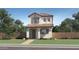 Charming two-story home showcasing a Spanish tile roof, stucco siding, and a welcoming front porch at 2944 N 98Th Ln, Phoenix, AZ 85037