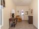 Inviting living room with warm colors, carpet and natural light at 345 S Buena Vista Ave, Gilbert, AZ 85296