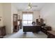 Home office space with desk and shelving at 345 S Buena Vista Ave, Gilbert, AZ 85296