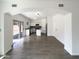 Bright kitchen with an island, stainless steel appliances, and a sliding door to the backyard at 4005 W Carter Rd, Phoenix, AZ 85041