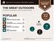 Outdoor activities report showing parks, golf courses, dog parks, and hiking at 4836 S Covalent Ln, Mesa, AZ 85212