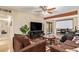 Inviting living room with large screen TV, home theater and comfortable furniture at 5025 N 20Th Ave, Phoenix, AZ 85015