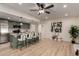 Modern kitchen with stainless steel appliances, ample counter space, and a breakfast bar at 7125 N 23Rd Ave, Phoenix, AZ 85021