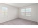 Bright bedroom with plush carpet, two windows that provide natural light, and a neutral color palette at 7342 S Debra Dr, Gilbert, AZ 85298