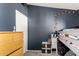 bedroom with loft bed, dresser and playful wall decorations at 125 S 56Th St # 36, Mesa, AZ 85206