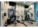 Complete fitness center with weight machines and TVs for an enjoyable workout at 140 E Rio Salado Pkwy # 512, Tempe, AZ 85281