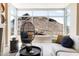Cozy living room featuring comfortable seating and large windows with stunning mountain views at 140 E Rio Salado Pkwy # 512, Tempe, AZ 85281