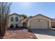 Charming single-Gathering home boasting stucco siding, tile roof, and a well-maintained front yard at 150 N Nielson St, Gilbert, AZ 85234