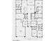 Detailed floor plan showcasing the layout of the home with labeled rooms and dimensions at 18883 E Celtic Manor Dr, Queen Creek, AZ 85142