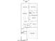 Detailed floor plan showcasing the layout of the home with the location of all bedrooms and living spaces at 23207 W Marguerite Ave, Buckeye, AZ 85326