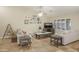 Comfortable living room with neutral tones, natural light and stylish furnishings at 2917 E Northridge St, Mesa, AZ 85213