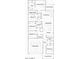 Floor plan illustrating a spacious layout, including bedrooms, bathrooms, kitchen, and a two-car garage at 3283 E Outlaw Ln, San Tan Valley, AZ 85140