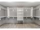 Organized walk-in closet with custom shelving and ample hanging space for clothing and accessories at 3491 N 301St Dr, Buckeye, AZ 85396
