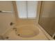 Close up on a bright and clean bathtub at 7922 W Alex Ave, Peoria, AZ 85382