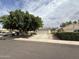 Inviting single-story home with a well-maintained lawn, mature shade tree, and two-car garage at 7922 W Alex Ave, Peoria, AZ 85382