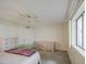 Neutral bedroom with carpet floors, ceiling fan and lots of natural light at 7950 E Keats Ave # 175, Mesa, AZ 85209