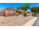 Single-story home with desert landscaping, complemented by a neutral color palette at 975 E Lincolnwood Cir, Casa Grande, AZ 85194