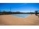 Enjoy neighborhood tennis court with seating for your whole team at 10050 E Texas Ave, Mesa, AZ 85212