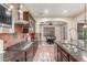 A kitchen featuring stainless steel appliances, ample counter space and modern fixtures at 1022 W Calypso Ct, Gilbert, AZ 85233
