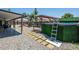 Backyard with a unique design, outdoor bar, pool and outdoor seating area at 11215 N 37Th Ave, Phoenix, AZ 85029