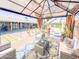 Relaxing gazebo overlooking a beautifully landscaped backyard with plenty of space for outdoor enjoyment at 11215 N 37Th Ave, Phoenix, AZ 85029