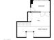 Floor plan showing the bedroom and open to below area at 1631 E Gardenia Ave, Phoenix, AZ 85020