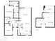 Floor plan showing the primary bedroom, living room, kitchen, dining area, and bedroom at 1631 E Gardenia Ave, Phoenix, AZ 85020