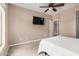 Bedroom with carpet and a ceiling fan at 1650 S Crismon Rd # 13, Mesa, AZ 85209