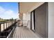 Balcony with outdoor chairs overlooking the parking lot, perfect for relaxing and enjoying the outdoors at 16510 E Palisades Blvd # 42, Fountain Hills, AZ 85268