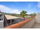 Elevated view from property showcasing beautiful desert landscape, blue sky, and parking area at 16510 E Palisades Blvd # 42, Fountain Hills, AZ 85268