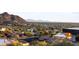 Stunning panoramic view of the city and mountains from this hillside property at 1836 E Turquoise Ave, Phoenix, AZ 85020