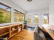 Bright office space with view and built-in shelving at 1836 E Turquoise Ave, Phoenix, AZ 85020
