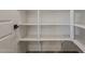 Organized pantry with ample shelving for storage and organization at 18624 W Cathedral Rock Dr, Goodyear, AZ 85338