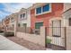 Charming townhouse featuring a private patio with seating, perfect for enjoying the Arizona weather at 1950 N Center St # 115, Mesa, AZ 85201