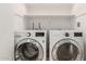 Convenient laundry room featuring a washer and dryer at 5052 W Boston S Way, Chandler, AZ 85226