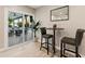 Charming breakfast nook with patio access to an outdoor living area and pool at 6220 E Paradise Ln, Scottsdale, AZ 85254