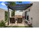 Charming patio with a pergola, outdoor seating, and a tranquil ambiance at 8083 E Via Del Valle --, Scottsdale, AZ 85258
